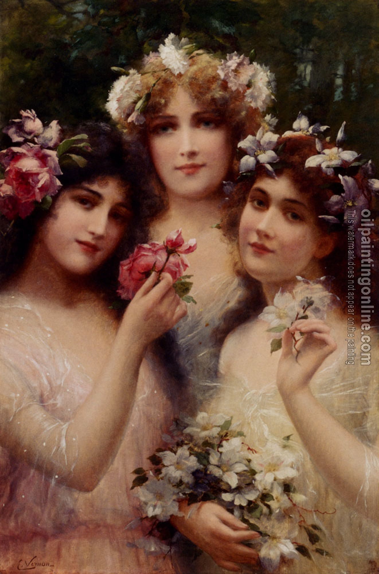 Vernon, Emile - The Three Graces